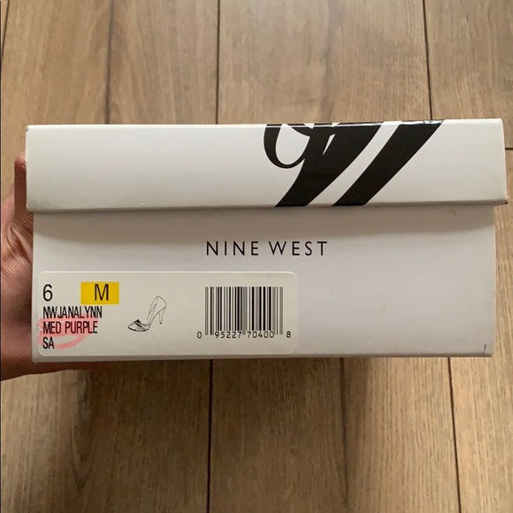 Nine West Purple Satin Pumps - Picture 5 of 5